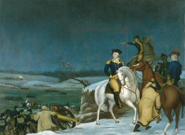 Edward Hicks Washington at the Delaware